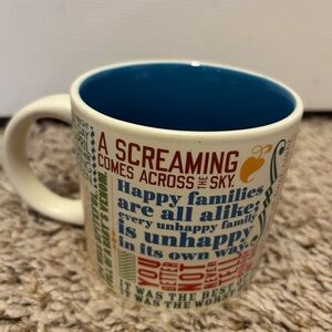 First Lines of Literature Coffee Mug 2016